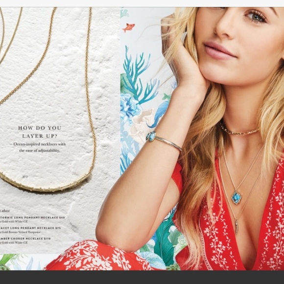 Kendra Scott Amber necklace - Picture 4 of 4